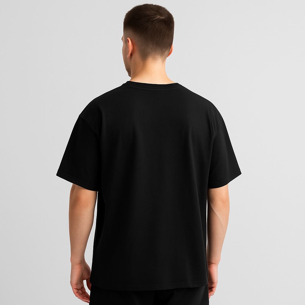 COUNT BLACK OVERSIZED TEES